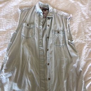 Denim dress/ top from Brandy Melville